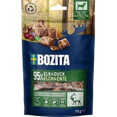 BOZITA Meaty Bites łoś,kaczka przysmak pies 70g
