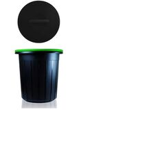 Κάδος απορριμμάτων Ecosolution 25L 37 5x37 5x39cm σκούρο γκρι/πράσινο 8009115034193