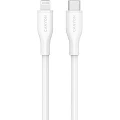 Καλώδιο CANYON CLNM60 C-L 60W MFI 1m Σιλικόνη Λευκό