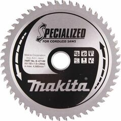 Makita MAKITA PIŁA TARCZOWA 150x20x52z