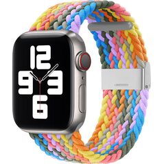 Hurtel Strap Fabric opaska do Watch 6 / 5 / 4 / 3 / 2 (44mm / 42mm) pleciony materiałowy pasek bransoletka do zegarka wielokolorowy (3)