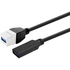 Vivolink Keystone Λευκός USB3,0 A-Θηλυκό σε USB3,0 A-Αρσενικό