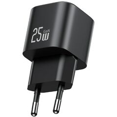Ładowarka sieciowa USAMS JC Series CC289 25W GaN Mini Fast Charger USB-C czarny