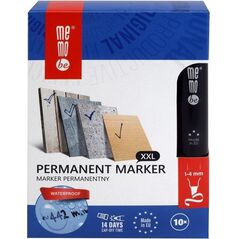 MemoBe Marker permanentny 1-4mm czerwony (10szt) MemoBe