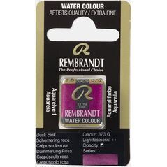 Rembrandt Watercolour Pan Dusk Pink 373