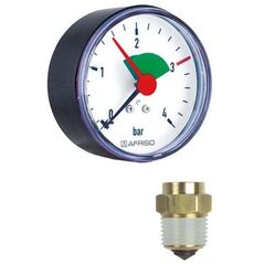 Manometr grzewczy HZ80 0-4bar 1/4 AX
