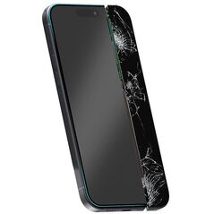 SZKŁO HYBRYDOWE NA EKRAN DO IPHONE 16 PRO, Crong, Ochronne na Wyświetlacz