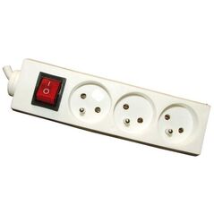 Πολύπριζο Konnoc DX-3FS 5m με διακόπτη