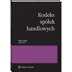 Kodeks spółek handlowych. Przepisy w.14