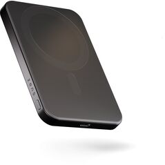 ZENS Slim Qi2 Aluminium Powerbank - magnetyczny powerbank 5000 mAh kompatybilny z MagSafe i Qi2 (black)