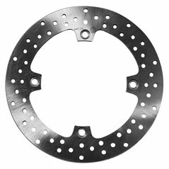 Tarcza hamulcowa tył stała, 260/141x5mm 4x162mm, średnica otworów mocujących 10,5mm, odsadzenie 0 pasuje do: KAWASAKI KLV, SUZUKI DL 1000/1000 (V-Strom)/650 (V-Strom)/650A (V-Strom ABS) 2004-2021