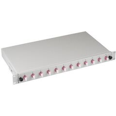 EFB Spleißbox LC 50/125Á OM4 ausziehbar, 12Pigtails / 6 Kupp