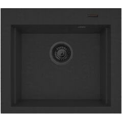 Zlew SIROS (57x51,5) 1B, volcano Black Edition