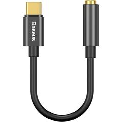 Adapter USB Baseus L54 USB-C - Jack 3.5mm Czarny  (6953156297845)
