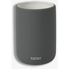 Θήκη οδοντόβουρτσας Soft κεραμικό ανθρακί γκρι 8411801239582