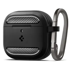 Etui Spigen Rugged Armor Apple AirPods 4 Matte Black