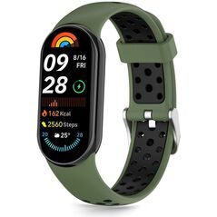 Pasek Tech-Protect IconBand Air Xiaomi Smart Band 8 / 9 / 10 / NFC Green/black