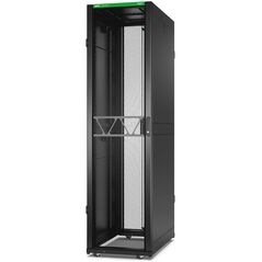 APC NetShelter SX Gen 2 - Ντουλάπα δικτύου - 2258 (Υ) x 600 (Π) x 1070 (Β) χιλιοστά, με πλευρές - επιδαπέδια - Μαύρο - 48U - 48.3 εκ (19") - Συμμόρφωση με TAA