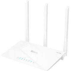 Δρομολογητής HOCO ασύρματος WiFi4 HI30 λευκός