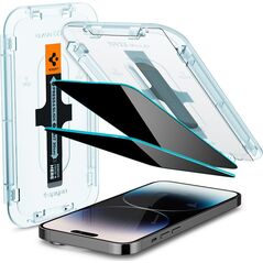 Spigen Spigen Glass EZ Fit Privacy 2 Pack - iPhone 14 Pro