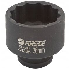 Rockforce Λεπτότοιχο καρυδάκι κρούσης 1/2" 36mm (12-γωνιακό)
