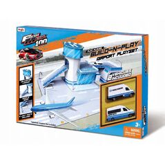 MAISTO DIE CAST playset  Fresh Metal Airport Terminal, 12529