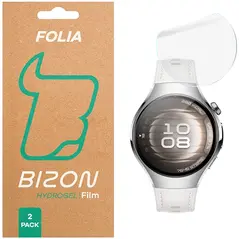 Folia hydrożelowa na ekran Bizon Glass Watch Hydrogel do Huawei Watch 5 42mm [2 PACK]