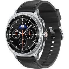 Samsung Galaxy Watch 8 Classic 3,3 cm (1.3") AMOLED 46 mm Cyfrowy 438 x 438 px Ekran dotykowy Srebrny Wi-Fi GPS