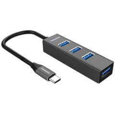 HUB USB PremiumCord PremiumCord 5G SuperSpeed USB Hub Type C na 4x USB 3.2 Gen 1