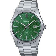 Zegarek Casio Zegarek Męski Casio Mtp-Vd03D-3A1 Green + Box