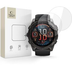 SZKŁO HARTOWANE TECH-PROTECT GLASS FIT+ 2-PACK GARMIN FENIX 8 (51 MM) CLEAR