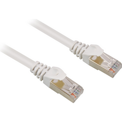 Sharkoon CAT 6 Patchcord SFTP Biały 0.5M (4044951015047)