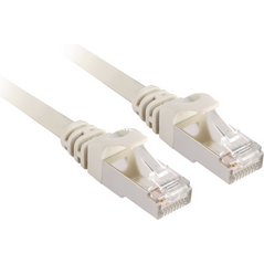 Sharkoon CAT 6 Patchcord SFTP Szary 0.5M (4044951003679)