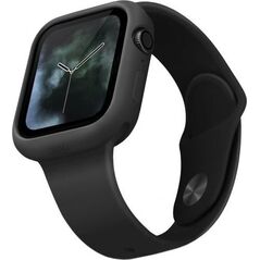 Uniq UNIQ etui Lino Apple Watch Series 5/4 44MM czarny/ash black