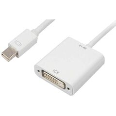 Adapter AV Sharkoon DisplayPort Mini - DVI-D biały (4044951017386)