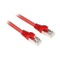 Sharkoon Patchcord CAT.6, SFTP, 1.5m, czerwony (4044951017843)