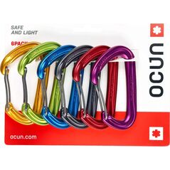 Ocun Zestaw karabinków Hawk Wire 6-pack - red/blue/grn