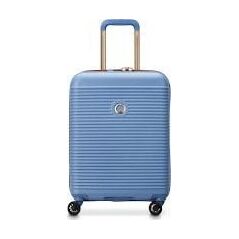 Delsey Delsey Freestyle SLIM Mała twarda walizka kabinowa 55cm niebieska