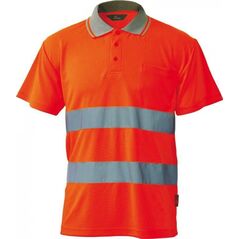 VIZWELL KOSZULKA POLO OSTRZEGAWCZA POMAR.XXXL VWPS01-BO/XXXL VIZWELL