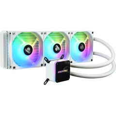 Chłodzenie wodne Enermax Liqmax III ARGB 360 Białe (ELC-LMT240-W-ARGB)