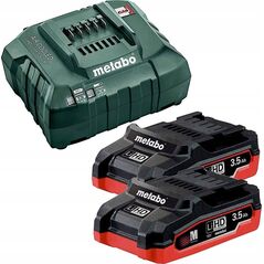 Metabo Metabo Basis-Set 2x 18V 5,5 Ah LiHD
