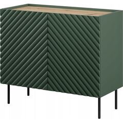 Cama Meble Komoda 2D ONDA 98x45xH85 zieleń