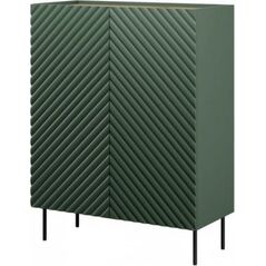 Cama Meble Regał 2D2SZ ONDA 98x45xH127 zieleń