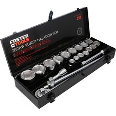 Zestaw narzędzi Faster Tools FASTER TOOLS Zestaw 20cz. 3/4" 19-50mm one size