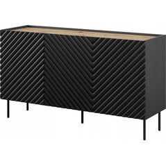 Cama Meble ML Komoda 3D2SZ ONDA 150x45x85 czarny