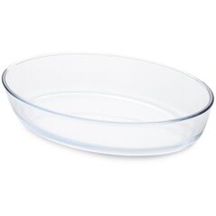 Οβάλ γυάλινο ταψί Borosilicate Glass 35x24x7cm / 3L 8006043023299