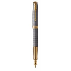 Πένα Parker Sonnet Chiselled Silver GT F