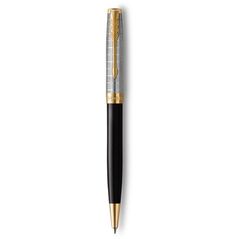 Στυλό PARKER Sonnet Premium Metal & Black Gold Clip swallow μάρκας PARKER