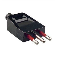 BACHMANN Wtyczka montażowa , Wtyczka montażowa Włochy, czarna