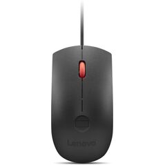 Lenovo - Ποντίκι - οπτικό - 3 κουμπιά - ενσύρματο - USB - Μαύρο, Κόκκινο
